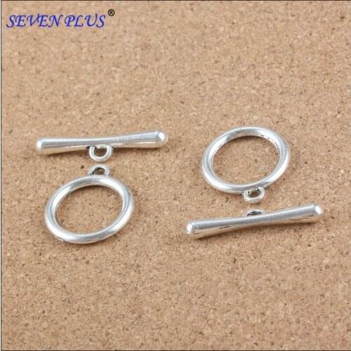 Factory Price 20 SETS/Lot Alloy Antique Silver Plated OT Clasp Jewelry Handmade Charms