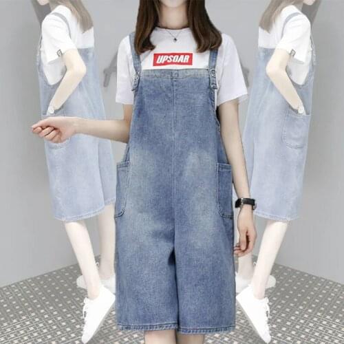 Women clothing denim fabric rompers summer overalls women playsuits suspenders shorts jeans women overalls summer rompers jeans