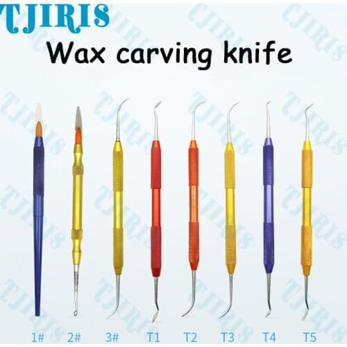 1pcs Dental Wax Carving Knife Lab Tools Kit Academico Dental Academic Kit for Stomatology Clinic for Wax Carving