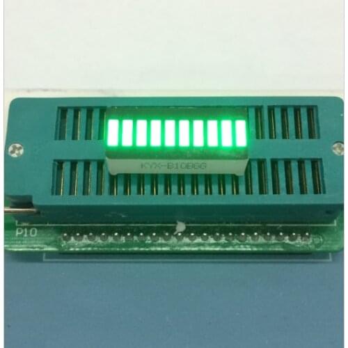 10 Segment green Bargraph LED Display B10BGG