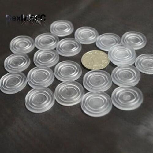 100pcs Non-slip mat fot Tea table glass table non-slip transparent Rubber Gaskets 18*2mm/24*3mm