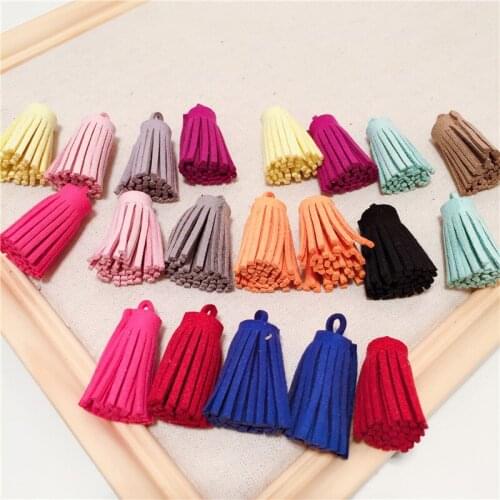30pcs/lot 35mm Fashion mini Suede Tassel For DIY Sewing Garment/Bags Accessories Craft/Garment Material