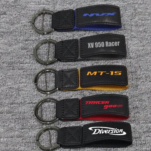 3D Key Holder Chain Collection Keychain For YAMAHA XJ600 S Diversion Tracer 900 Gt MT15 NVX155/Aerox155 Motorcycle Key Ring