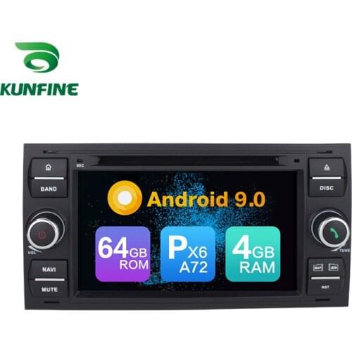 Android 9.0 Core PX6 A72 Ram 4G Rom 64G Car DVD GPS Multimedia Player Car Stereo For Ford focus 2004-2008 Radio Headunit