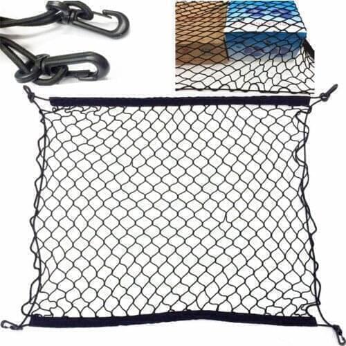 4 Hook Car Trunk Storage Elastic Mesh Net Luggage For Volvo S40 S60 S80 S90 V40 V60 V70 V90 XC60 XC70 XC90