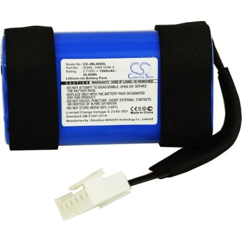 Cameron Sino Battery for JBL Charge 4 4J 4BLK CHARGE4BLUAM.fits ID998 1INR19/66-3 battery.Replacement battery.Shockwave4 battery