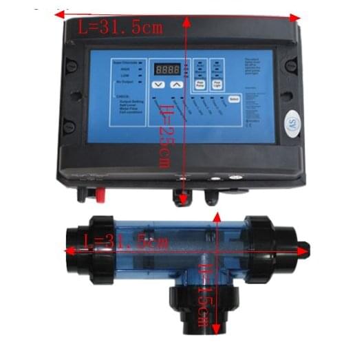 Quick Delivery 2 in 1 30g domestic pool salt chlorinator with timer