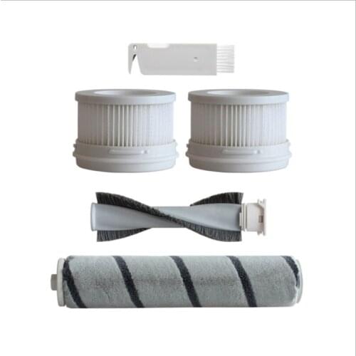 1 Set HEPA Filter Fluffy Cashmere Roller Brush Mite Bristle Brushes for XIAOMI MIJIA Dreame V9 V10 V11 1C Vacuum Cleaner