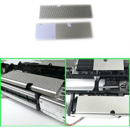 Metal Skid Plate Fuel Tank Board for 1/14 Tamiya RC Truck Car SCANIA R730 R470 R620 VOLVO FH12 FH16 56360 Diy