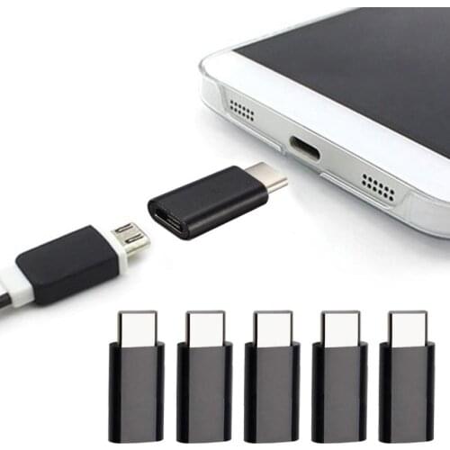 Essential Computer Accessories 3pcs/set USB 3.1 Type-C Male to Micro USB Female Converter USB-C Adapter Type Oct30