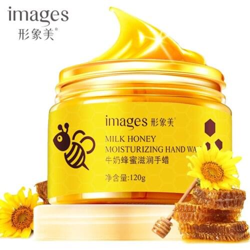 Milk Honey Paraffin Wax Hand Mask Hand Care Moisturizing Whitening Skin Care Exfoliating Hand Mask Hand Cream 2018 New For Women