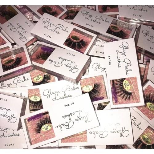 Print logo/sticker Mink Lash Case eyelash packaging box lash boxes packaging custom logo plastic sliding clear custom lash boxes