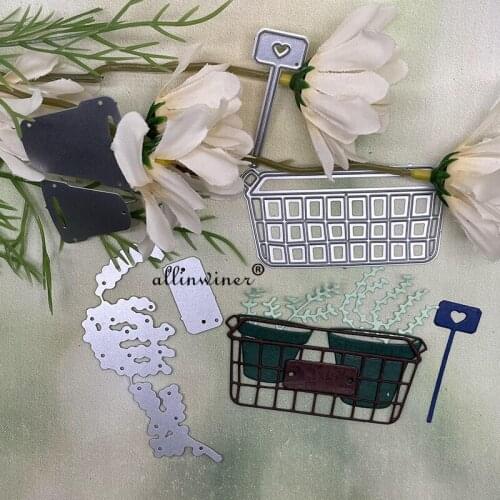 Hanging basket decoration Metal Cutting Dies Stencils Die Cut for DIY Scrapbooking Album Paper Card Embossing