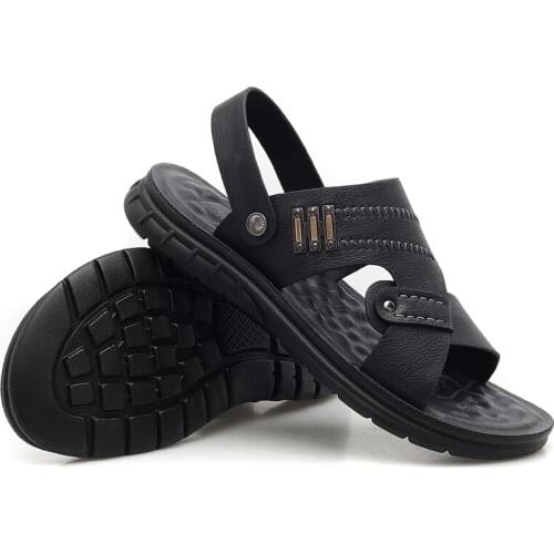 Sandalia handmade couro plage footwear luxury piel men homme sandales hollow thong sandalet mens sandals summer shoes shoe on s