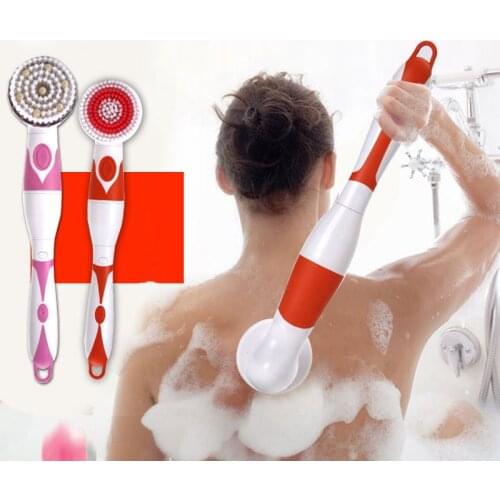 New Electric Massage Bath Brush Bath Brush Long Handle Back Rub Scrub Electric Scrub Home Personal Care Appliance Machine