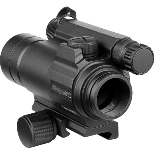 Tactical M4 Comp Riflescope Shooting Collimator Optics Sight For Hunting Airsoft Tactical Scope clear lens/day break red dot
