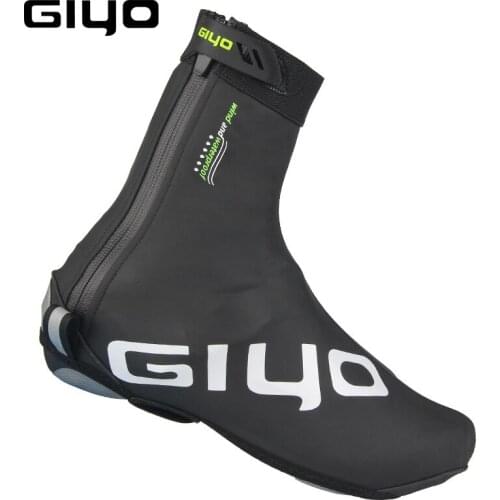 Bicycle Overshoes Windproof Fleece Warm Cycling Lock Shoe Cover Reflective Winter Waterproof mtb Road Bike shoe Covers Protector