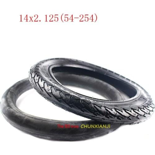 High performance 14 X 2.125 / 54-254 Tire for Many Gas Electric Scooters and e-Bike 14*2.125 tyre gas scooter