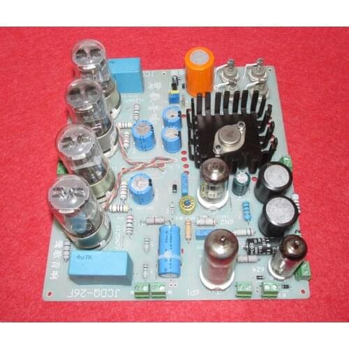 High common mode rejection ratio, constant current output large swing 6N8P bile preamp circuit board JCDQ26F