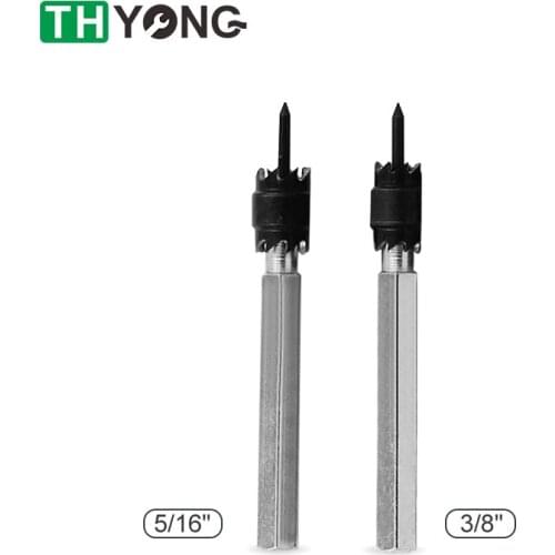 3/8''5/16'' High Speed Steel Rotary Spot Weld Drill Double Side Cutter Remover Carbide Center Bit Tipped Stainless Metal Hole