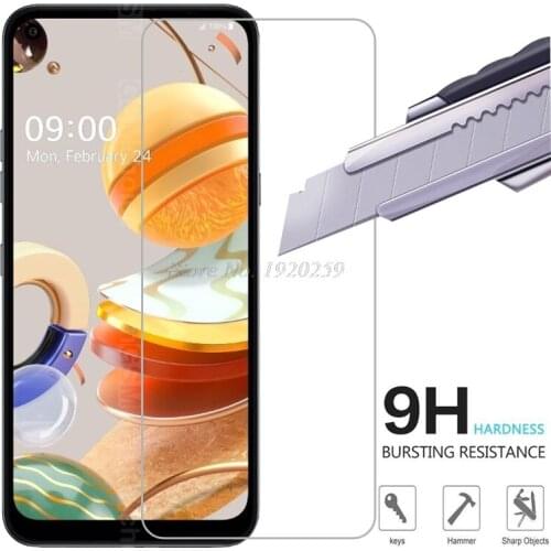 Tempered Glass For LG K61 Screen Protector Explosion-Proof On LG k61 K 61 Phone Front Screen Protective Film 9H Hardness Quality