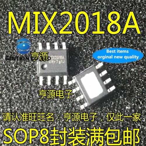30Pcs MIX2018 MIX2018A 5WSOP8 Single channel class F audio power amplifier chip in stock 100% new and original