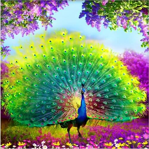 5 D Full Diamond Painting Peacock Diy Diamond Embroidery diamond painting diy diamond paining