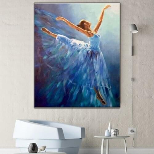 DIY Diamond Painting Ballet Dancer Full Square/Round Diamond Cross Stitch Kit Home Decor Diamond Embroidery Mosaic Ballerina