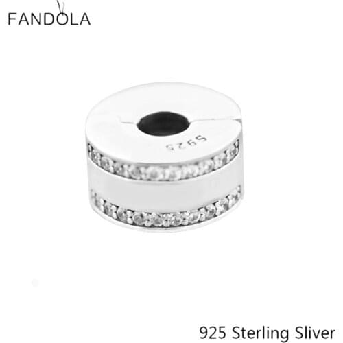 CKK Insignia Cilps Charms 925 Sterling Silver Beads Original Jewelry Making Fits For Bracelets & Bangle