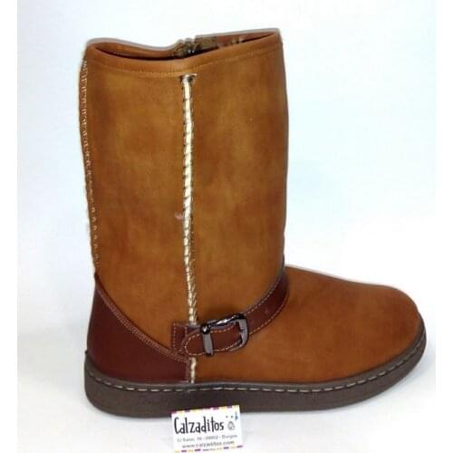 Australian type unisex leather boots with zipper, Zapy