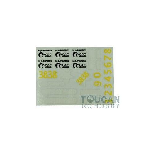 Heng Long 1/16 Decal Sticker of Pershing M26 RC Tank 3838 TH00213-SMT4