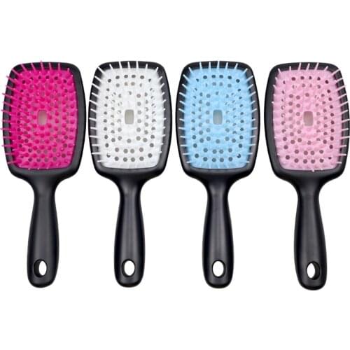 Tangle Hair Brush Salon Hair Styling Tools Large Plate Combs Massage Hair Comb Hair Brushes Girls Ponytail Comb