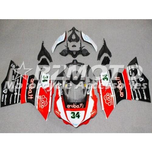 Injection Mold New ABS Fairings Fit For DUCATI 959 1299 Panigale R 2015 2016 2017 2018 15 16 17 18 Custom 34
