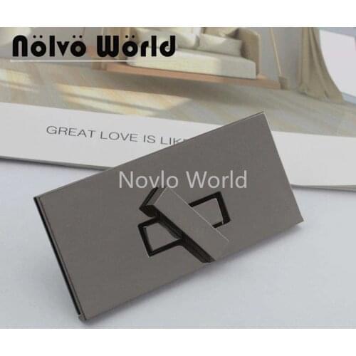 10 pieces,90*40mm Oversize gun black color twist turn lock,large size turn locks