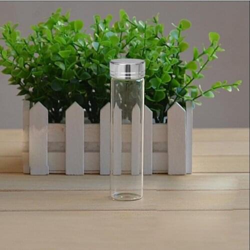 Transparent Empty Wishing Glass bottle Drifting Bottle Message Vial Stopper Vials Jars Containers Glass Storage Bottles S028B