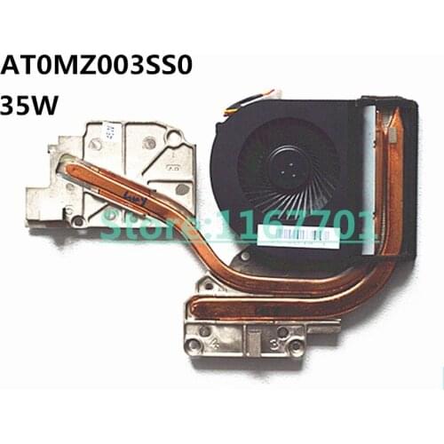 Laptop/Notebook CPU cooling Radiator Heatsink&Fan for Lenovo Ideapad Y480 Y480N Y480MP Y480A 35W AT0MZ003SS0 AT0MZ002DM0 45W