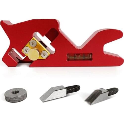 Aluminium Alloy Hand Planer Quick Trimming and Chamfering Tool Suitable for All Kinds of Wood Adjustable Slicing Depth