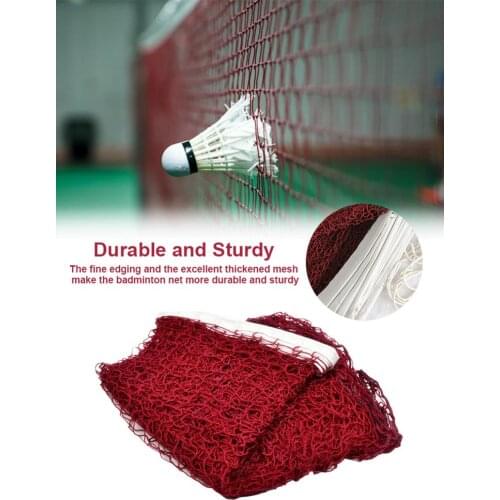 4 Sizes Professional Sport Training Standard Badminton Net Outdoor Tennis Net Mesh Volleyball Net For Outdoor Beach Exercise
