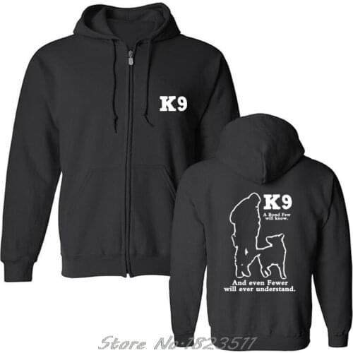 Creature Natural K9 Hoody Men Police Military Dog K9 Mens Sweatshirt Fitness Casual Hoodie Men Hip Hop Jacket Tops Harajuku