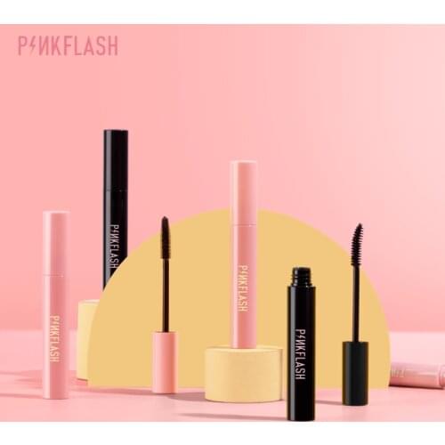 PINKFLASH Day & Night Mascara Long-wearing Black Lash Eyelash Extension Eye Lashes Brush Waterproof Beauty Makeup Mascara TSLM
