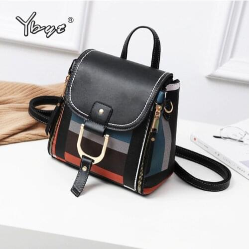 Женские рюкзаки в клетку Ybyt China At AliExpress
