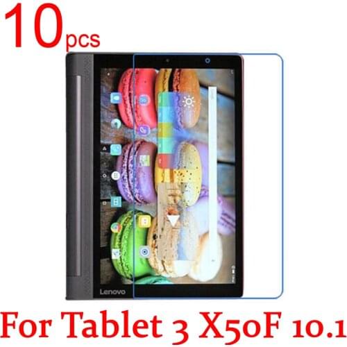 10pcs Ultra Clear/Matte/Nano anti-Explosion LCD Screen Protector Film Cover For Lenovo Yoga Tablet 3 pro X50F YT3 850F X90F 10.1