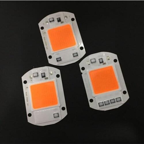 380-840NM 110V 220V LED Lamp Beads 20W 30W 50W No-need Drive Plant growing light Source