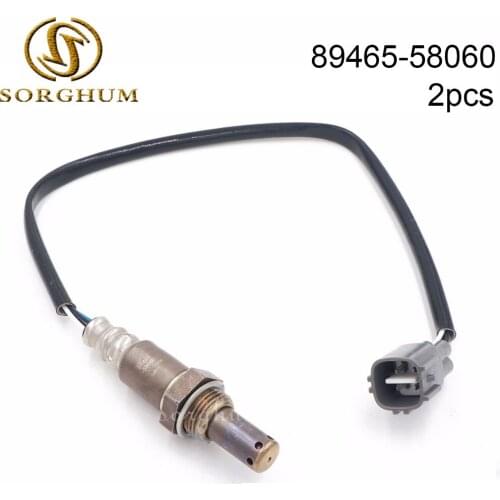 2PCS For Toyota Alphard G Oxygen Sensor 89465-58060 8946558060 O2 Lambda Probe Sensor