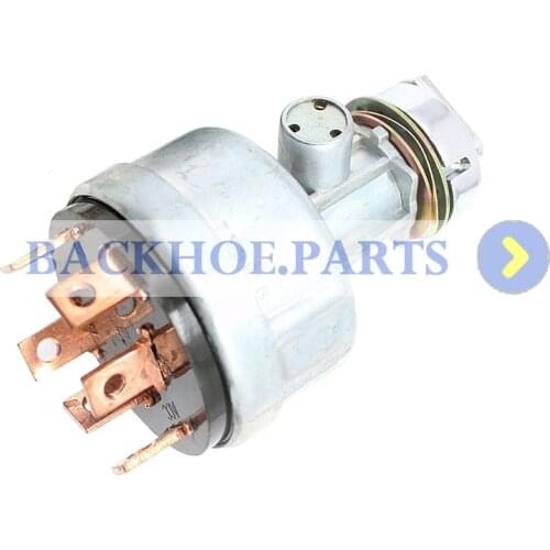 6 Terminal Ignition Switch 7Y-3918 With 2 key for Caterpillar Cat 3046 3066 Engine