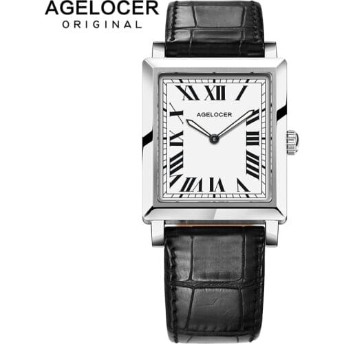 AGELOCER Swiss Brand Elegant Retro Watches Women Fashion Luxury Quartz Watch Clock Female Casual Leather Womens Wristwatches