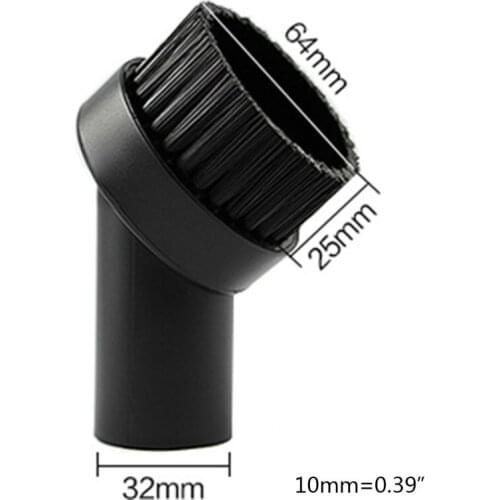 32mm Mixed Round Cleaning Brush Head Vacuum Cleaner Accessories Tool MOLF