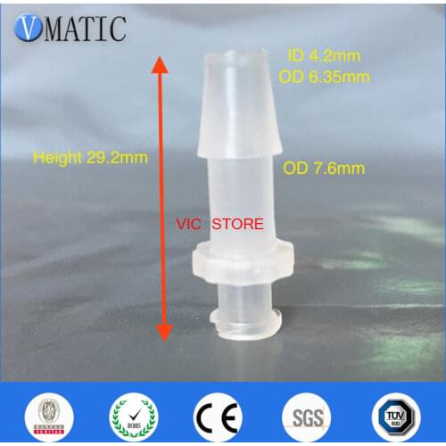 Free Shipping 10 pcs Plastic 1/4 Inch Female Barbed Coupler Connector Adapter