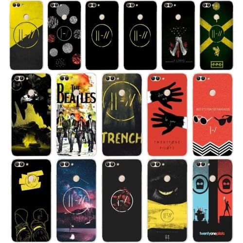 40AA HyrCase Twenty One Pilots 21 Pilots Soft TPU Case Cover For Huawei Honor P Smart 2018 2019 Y6 Prime 2018 Nova 2i 3i View 10