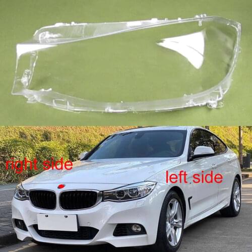 Headlight Cover Headlights Shell Transparent Cover Lampshade Headlamp Shell For BMW 3 Series 3GT F34 2013-2016